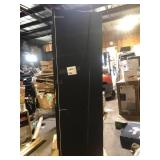 Husky Tall and Extra Wide Heavy Duty Welded Steel Garage Storage System in Black Damaged   Customer Returns See Pictures