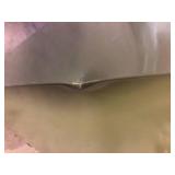 Husky 46 in. W x 18.1 in. D 9-Drawer Army Green Mobile Workbench Cabinet with Solid Wood Top  Damaged Customer Returns See Pictures