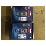 Lot of Bosch BLAZE 165 ft. Dual Power Battery Laser Distance Tape Measuring Tool w/ Color Screen & Measurement Rounding   Customer Returns See Pictures