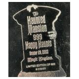 Est. $250.00 - $900.00 Haunted Mansion 2003 Disney Tomb Brings Fright To Mickey All Night 999 In Original Box Repaired Flashlight (Works)