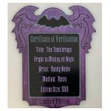 Est. $250.00 - $900.00 Haunted Mansion 2003 Disney Tomb Brings Fright To Mickey All Night 999 In Original Box Repaired Flashlight (Works)