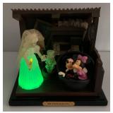 Est. $350.00 - $700.00 Walt Disney World 2003 A Haunted Mansion Scene "Who Lives In Your Attic?" (Works) In Original Box (Needs Light Cleaning)