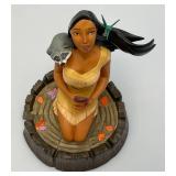 Est. 175.00 - $300.00 Disneys WDCC (Pocahontas) "Listen With Your Heart"  Figurine In Original Box With COA  (Chips In Black Paint On Hair)