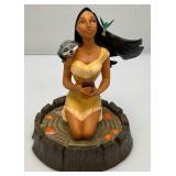 Est. 175.00 - $300.00 Disneys WDCC (Pocahontas) "Listen With Your Heart"  Figurine In Original Box With COA  (Chips In Black Paint On Hair)