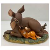 Est. 275.00 - $400.00 Disneys WDCC EVENT SCULPTURE No.  1289 (BAMBI & Mother) Figurine In Original Box With COA