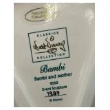 Est. 275.00 - $400.00 Disneys WDCC EVENT SCULPTURE No.  1289 (BAMBI & Mother) Figurine In Original Box With COA