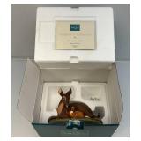 Est. 275.00 - $400.00 Disneys WDCC EVENT SCULPTURE No.  1289 (BAMBI & Mother) Figurine In Original Box With COA