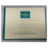 Est.1 75.00 - $300.00 Disneys WDCC (Snow White) QUEEN  "Bring Back Her Heart"  Figurine In Original Box With COA