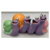 Est. 95.00 - $200.00 Disneys WDCC (THE LITTLE MERMAID) "SING ALONG SNAILS" Figurine In Original Box With COA