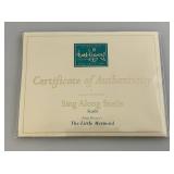 Est. 95.00 - $200.00 Disneys WDCC (THE LITTLE MERMAID) "SING ALONG SNAILS" Figurine In Original Box With COA