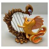 Est. 195.00 - $200.00 Disneys WDCC (THE LITTLE MERMAID) "Classical Carp" Figurine In Original Box With COA