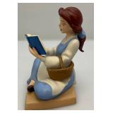 Est. 75.00 - $200.00 Disneys WDCC (BEAUTY AND THE BEAST) Belle "Bookish Belle" Figurine In Original Box With COA