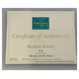 Est. 75.00 - $200.00 Disneys WDCC (BEAUTY AND THE BEAST) Belle "Bookish Belle" Figurine In Original Box With COA