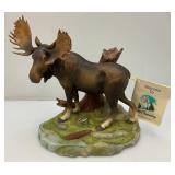 Ski Country Limited Edition Moose Decanter (One Ear Repaired)