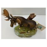 Ski Country Limited Edition Moose Decanter (One Ear Repaired)