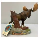 Ski Country Limited Edition Moose Decanter (One Ear Repaired)