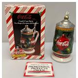 Coca-Cola Candy Cane Stein (NIB)