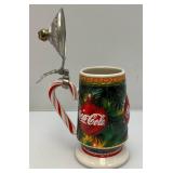 Coca-Cola Candy Cane Stein (NIB)