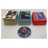 Vintage Batman And Terminator 2 Trading Cards Some In Wax Packs