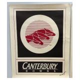 22" x 29" Vintage Canterbury Downs Posters