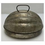 Vintage 2 Piece Double Handle English Style Pudding Mold