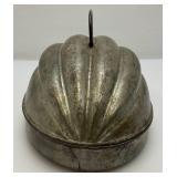 Vintage 2 Piece Double Handle English Style Pudding Mold