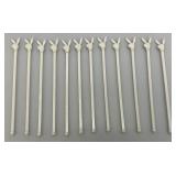Vintage Playboy Club Drink Stir Sticks