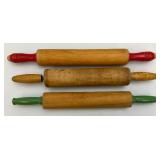 Misc. Vintage Rolling Pins Including Marble And More