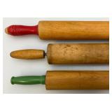 Misc. Vintage Rolling Pins Including Marble And More