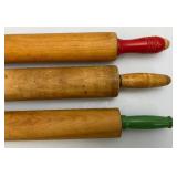 Misc. Vintage Rolling Pins Including Marble And More