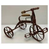 Miniature Meta Trcycle 8" x 9" x 13"