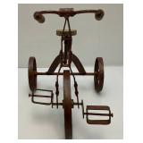 Miniature Meta Trcycle 8" x 9" x 13"