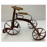 Miniature Meta Trcycle 8" x 9" x 13"