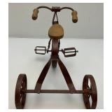 Miniature Meta Trcycle 8" x 9" x 13"