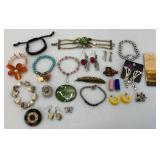 Misc. Costume Jewelry Including Elephant Bracelet And More