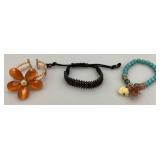 Misc. Costume Jewelry Including Elephant Bracelet And More