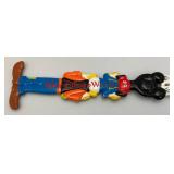 Vintage Walt Disney World Back Scratcher With Mickey Mouse, Donald Duck And Goofy 15"