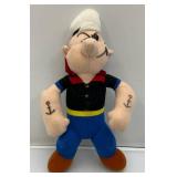 Vintage POPEYE And OLIVE OIL Plush Figures 8"