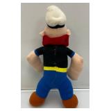 Vintage POPEYE And OLIVE OIL Plush Figures 8"