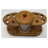 Vintage Misc. Pipes, Pipe Stand & Tobacco Jar