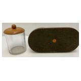 Vintage Misc. Pipes, Pipe Stand & Tobacco Jar