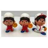 1979 Monchhichi Collectible Figures