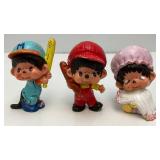 1979 Monchhichi Collectible Figures