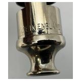 Vintage Metropolitan "The Authentic British Police Whistle In Original Box (NEW)