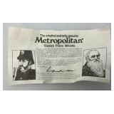 Vintage Metropolitan "The Authentic British Police Whistle In Original Box (NEW)