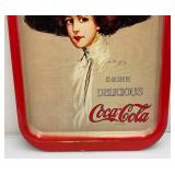 Misc. Tin Serving Trays Including Coca-Cola Serving/Tip Trays And more