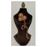 Enameled And Jeweled Art Deco Looking Note/Photo Holders And More