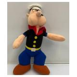 Vintage Collectible Plush Figures Including Mr. Peanut 18", Minnie Mouse 10" & Popeye 8"
