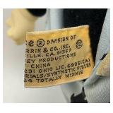 Vintage Collectible Plush Figures Including Mr. Peanut 18", Minnie Mouse 10" & Popeye 8"