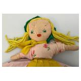 Est. Value $300.00 - $400.00 Vintage RARE Topsy-Turvy Rag Doll 11"